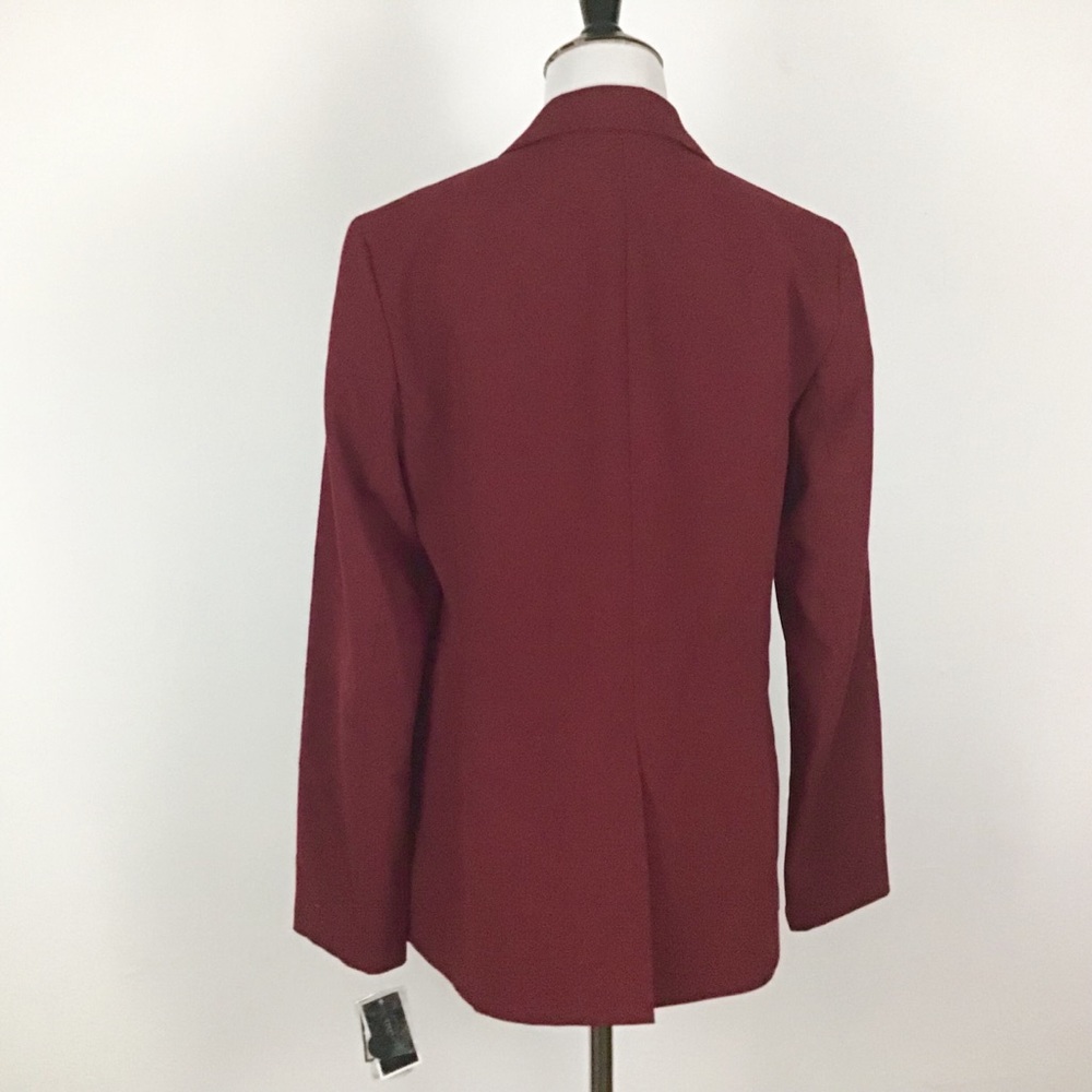 Nine West Stretch Peak Collar 2 Button Blazer NWT! 8 - Picture 4 of 4